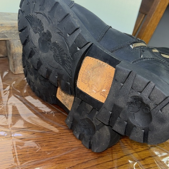 Harley Davidson Wolverine Radcliffe engineer black boots. Size 12. EUC. - Picture 5 of 6